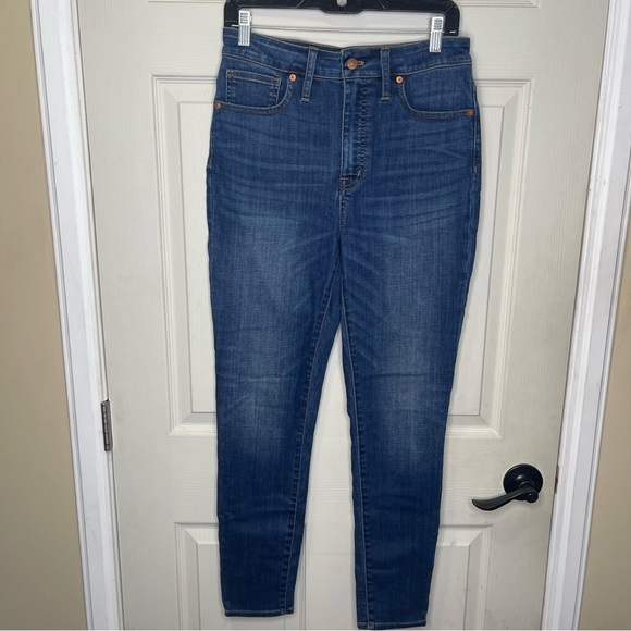 Madewell Denim - Madewell Women’s Curvy High Rise Skinny Denim Jeans Sz 28